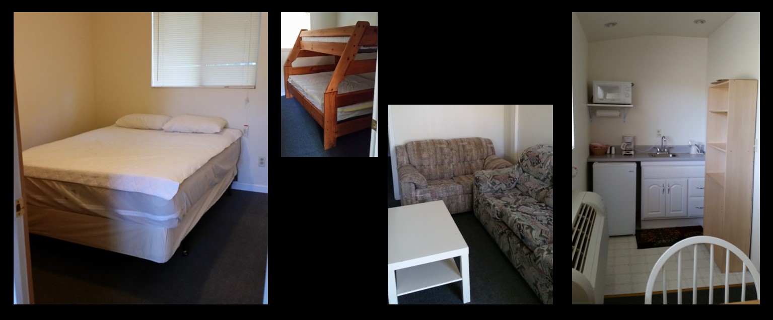 Motel-style rooms at Camp Newman
